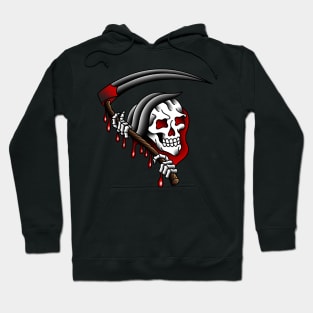 American Traditional Grim Reaper Hoodie